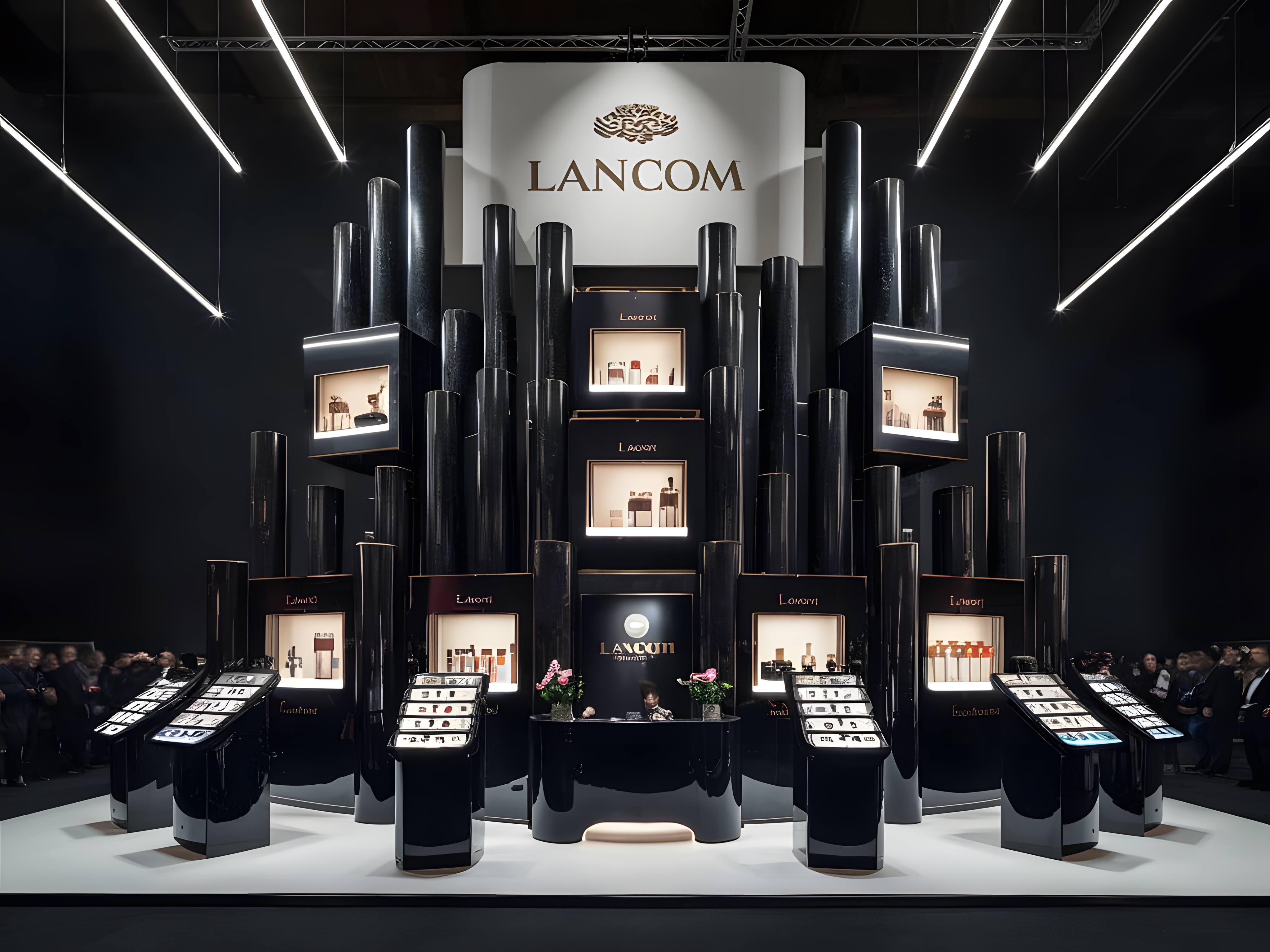 Lancome booth at the beauty show 01-13