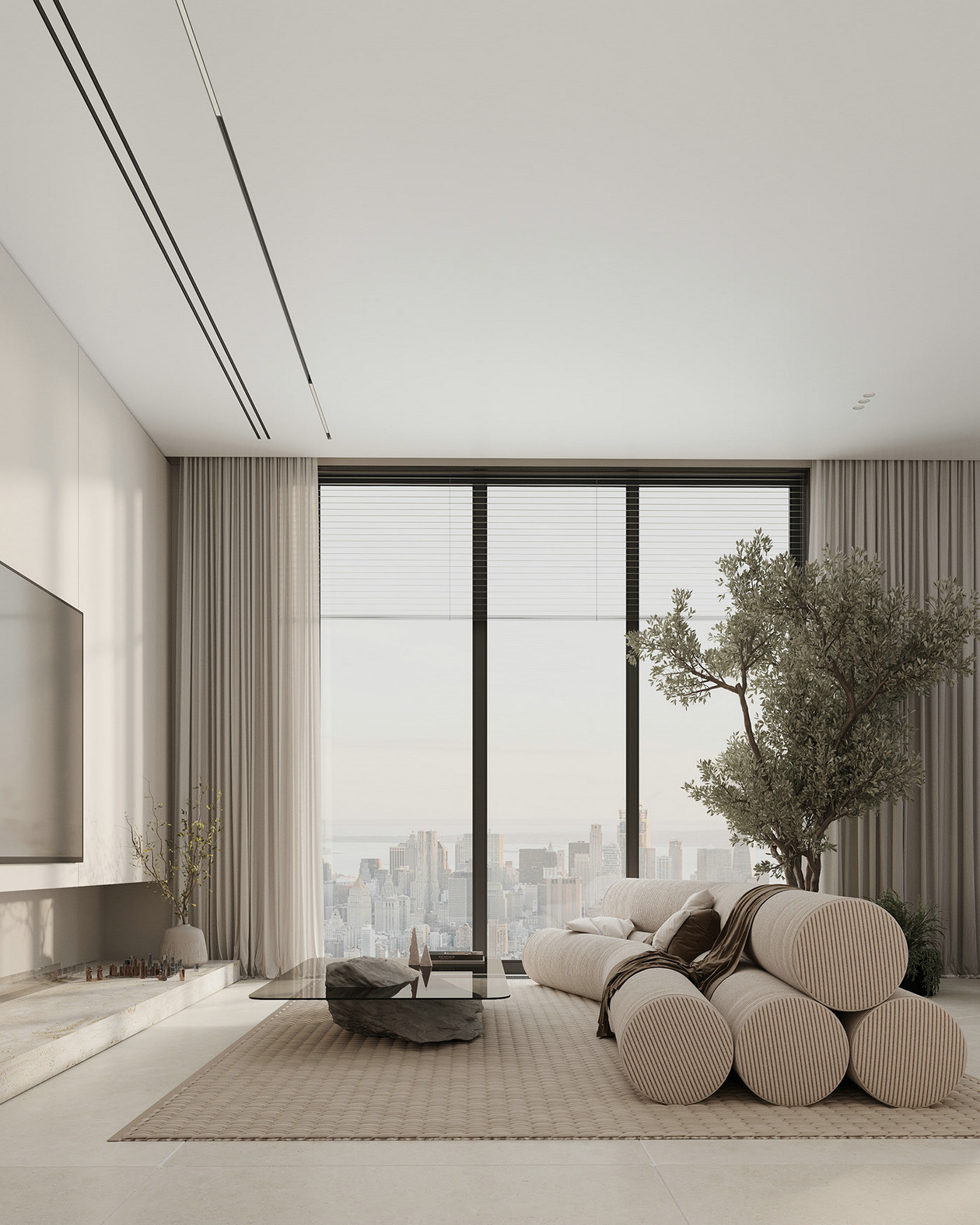 极简风住宅设计 这也太高级了吧-0