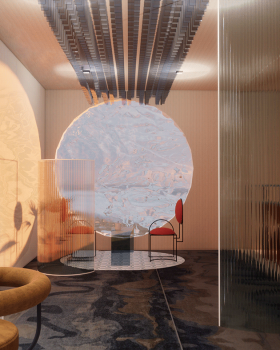 Residential Workspace Design and Renderings