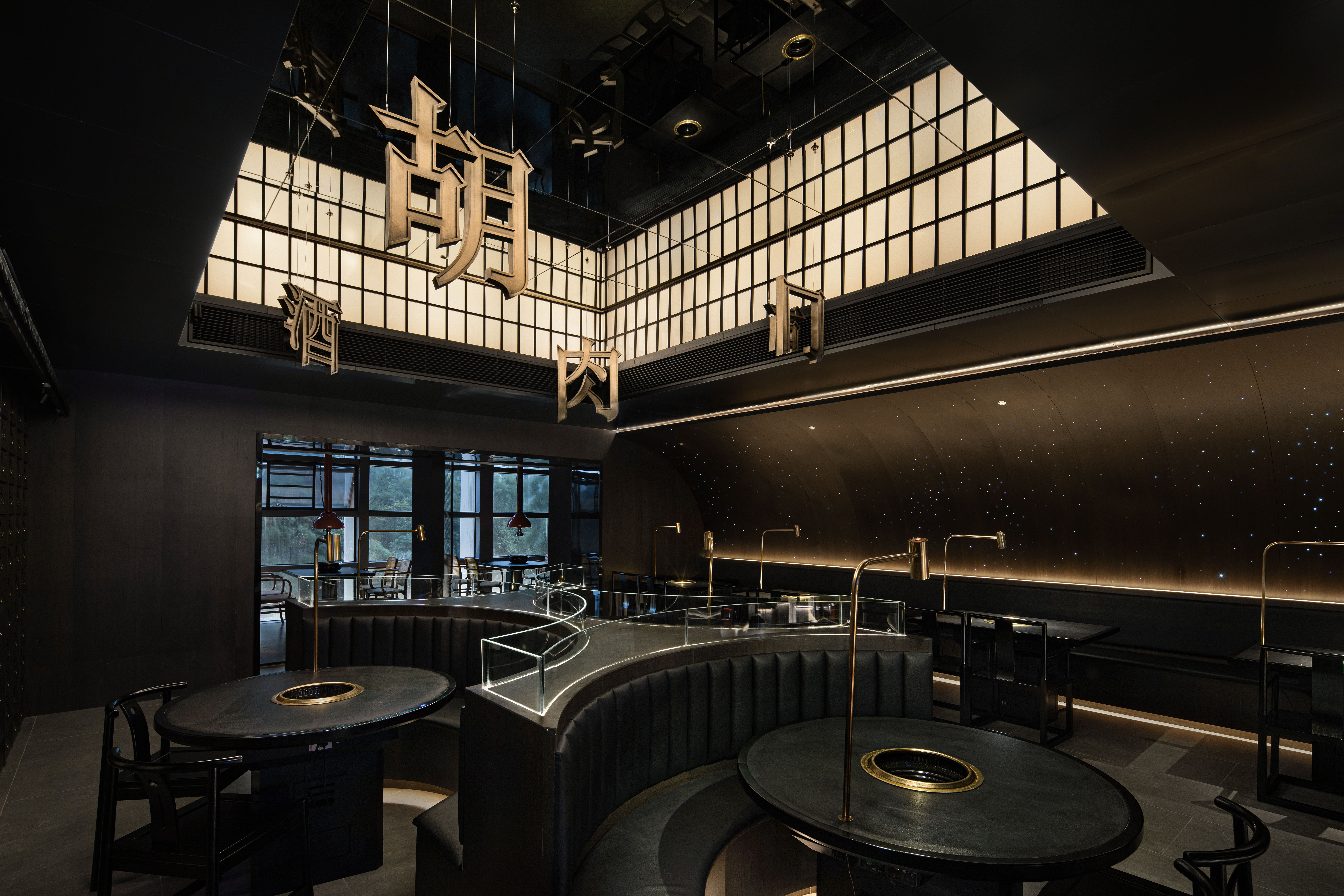 酒肉胡同 · 黑曜石的诗意空间丨中国长沙丨曜生 Raystone-19