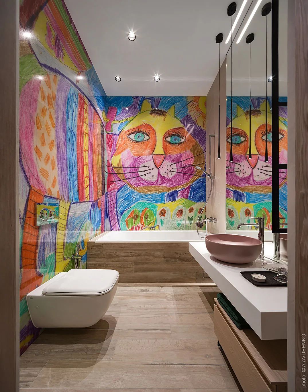 乌克兰基辅大地色别墅丨Oleksienko Architects-25