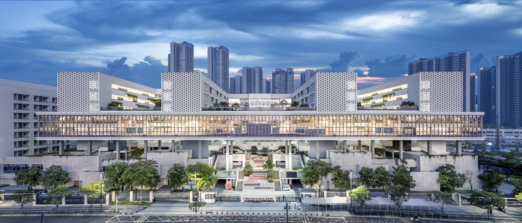 深圳市宝安中学（集团）第二实验学校丨中国深圳丨华阳国际设计集团深圳公司等-15