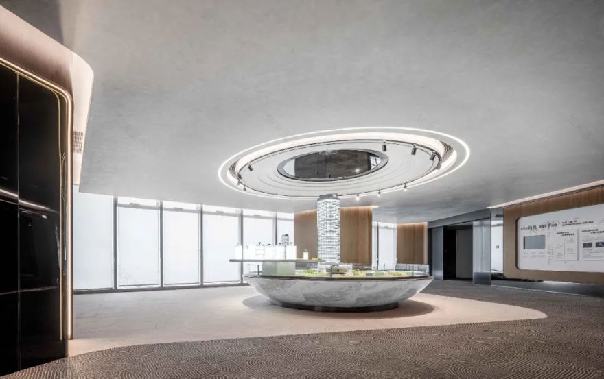 KIC 柯桥国际中心 45F 办公展示空间丨中国绍兴丨HWCD-19