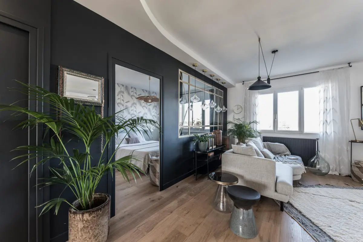 黑白配的优雅 | 设计师 Colombe Marciano 的 100m2 公寓改造-1