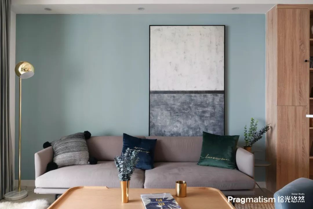 150㎡二手房逆袭,北欧复古风助新人打造专属爱巢-22