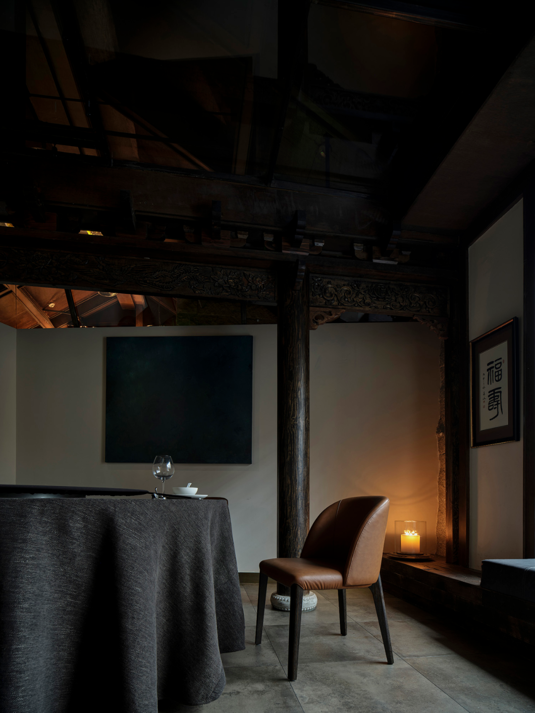 老铺烤鸭·老城根店丨中国西安丨陈海空间设计工作室-49