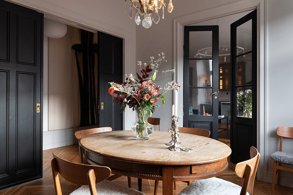 独特的斯堪的纳维亚风格公寓设计-16