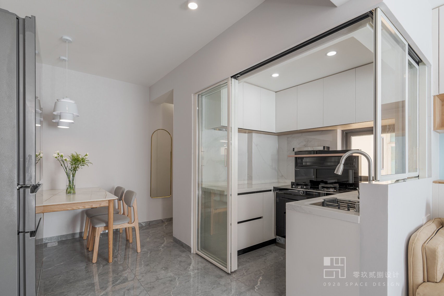 强收纳的通透北欧两居室设计-17