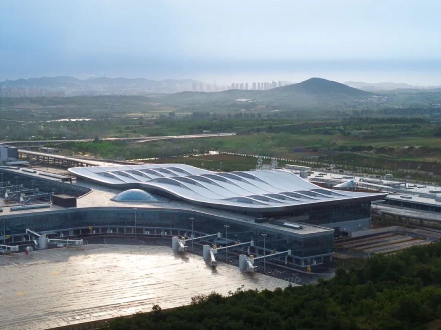 中国烟台蓬莱国际机场T2丨中国山东丨Aedas,中建西南院,上海新时代机场设计研究院-10