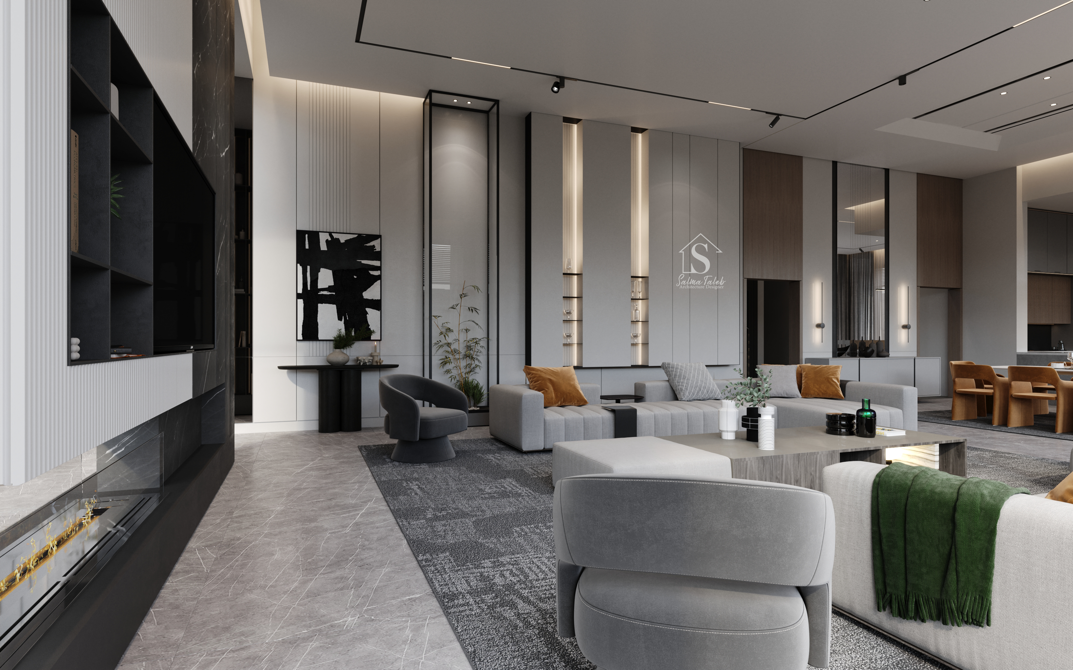 豪华现代（开放式大厅）-8