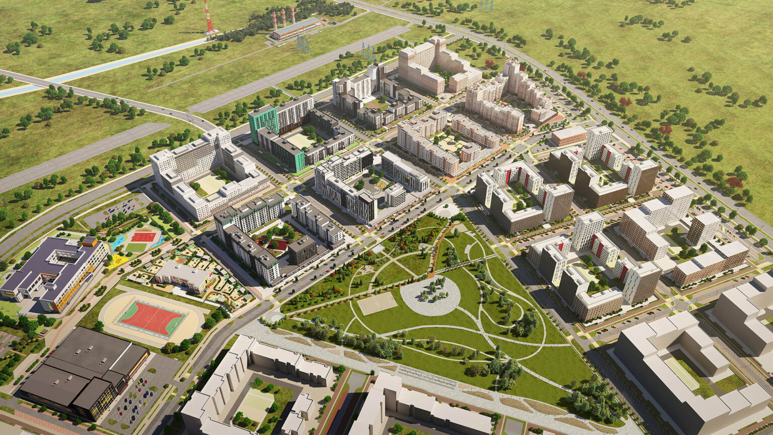 三维场地规划渲染服务丨The 2D3D Floor Plan Company-15