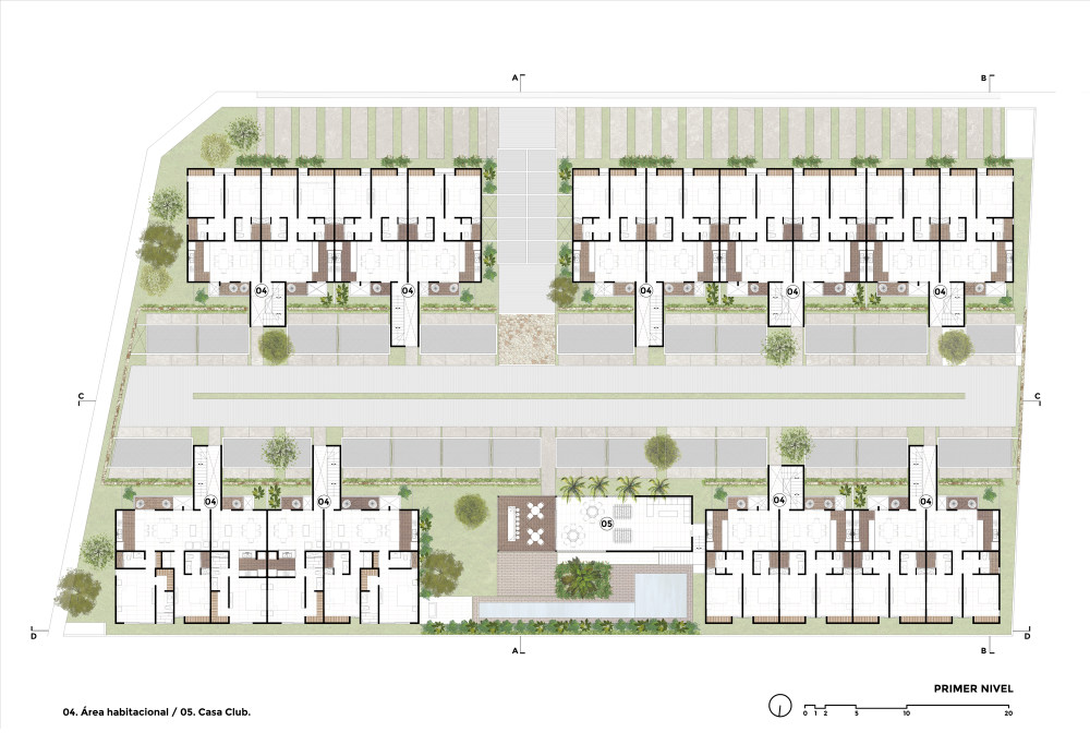 墨西哥 Yucatán 州 Chablekal 住宅综合体社区设计丨P11 Arquitectos-50