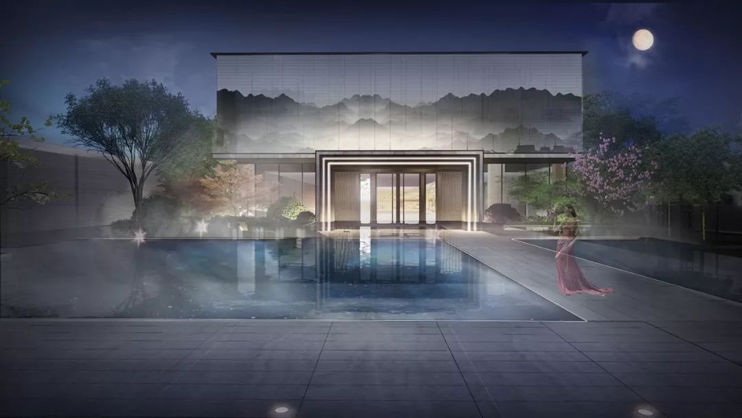 《城南胜地,人世蓬岛》 | 新东方主义写意,三进院落景观设计-39