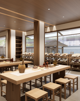 「百草轩」中医文化空间设计