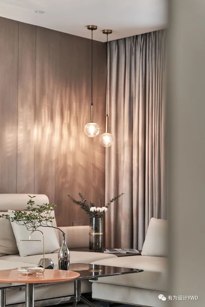 佛山南海中海千灯湖一号，木饰面与大理石的温暖碰撞-26