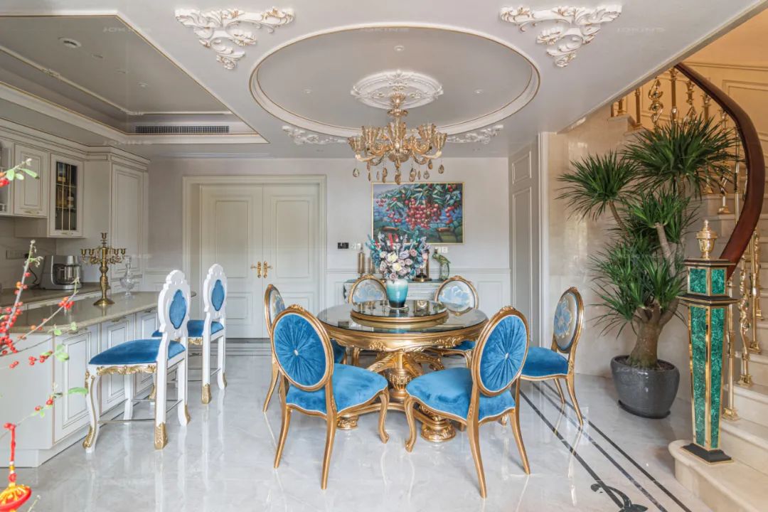 法式轻奢别墅设计丨中国重庆丨重庆乔金斯-22
