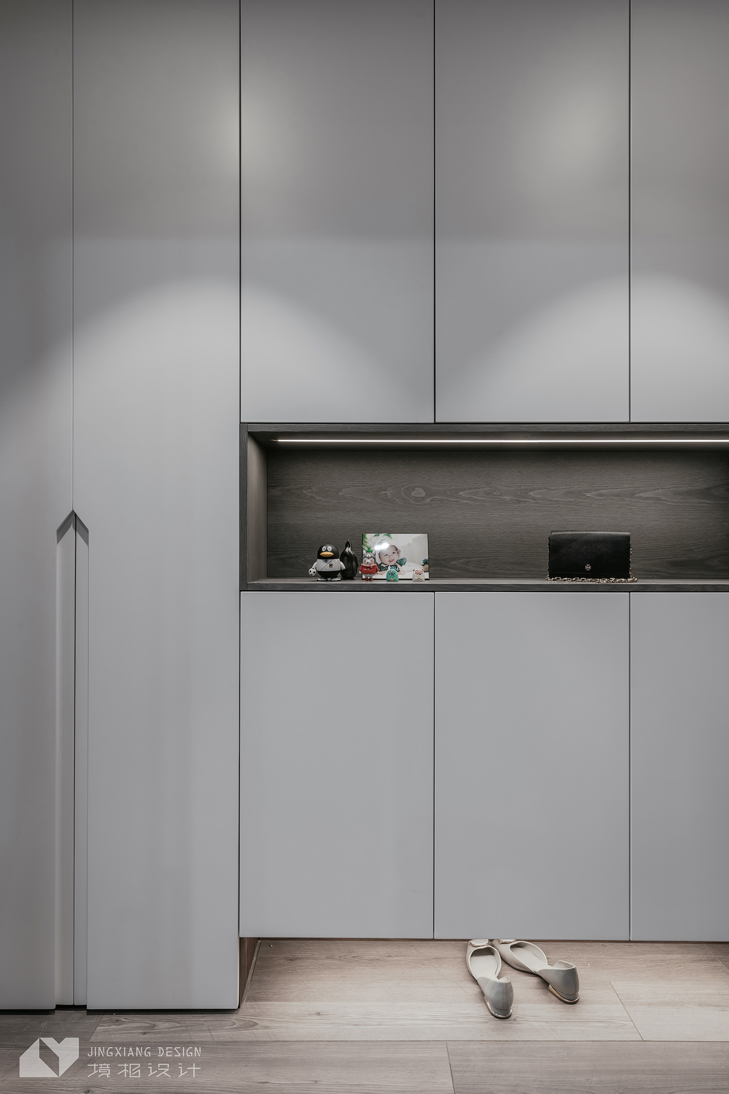 深圳龙光玖龙玺 89㎡现代简约家居设计,境相设计打造灰度空间-13
