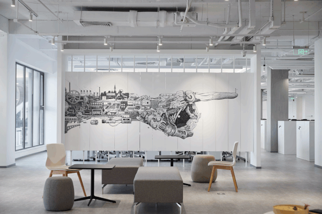 环境图形设计激活办公空间，企业文化魅力尽现-54