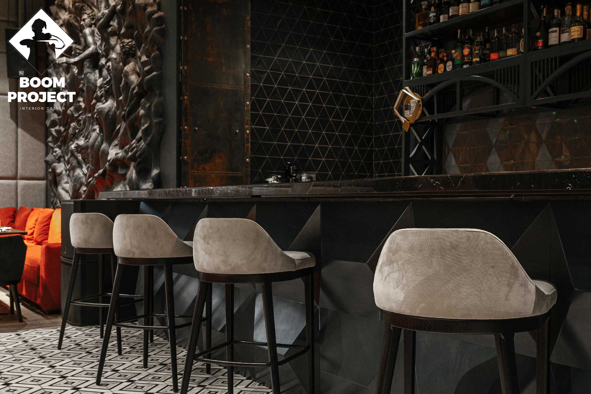 Queen Odessa 餐厅和卡拉 OK 设计丨乌克兰敖德萨丨BOOM project-36