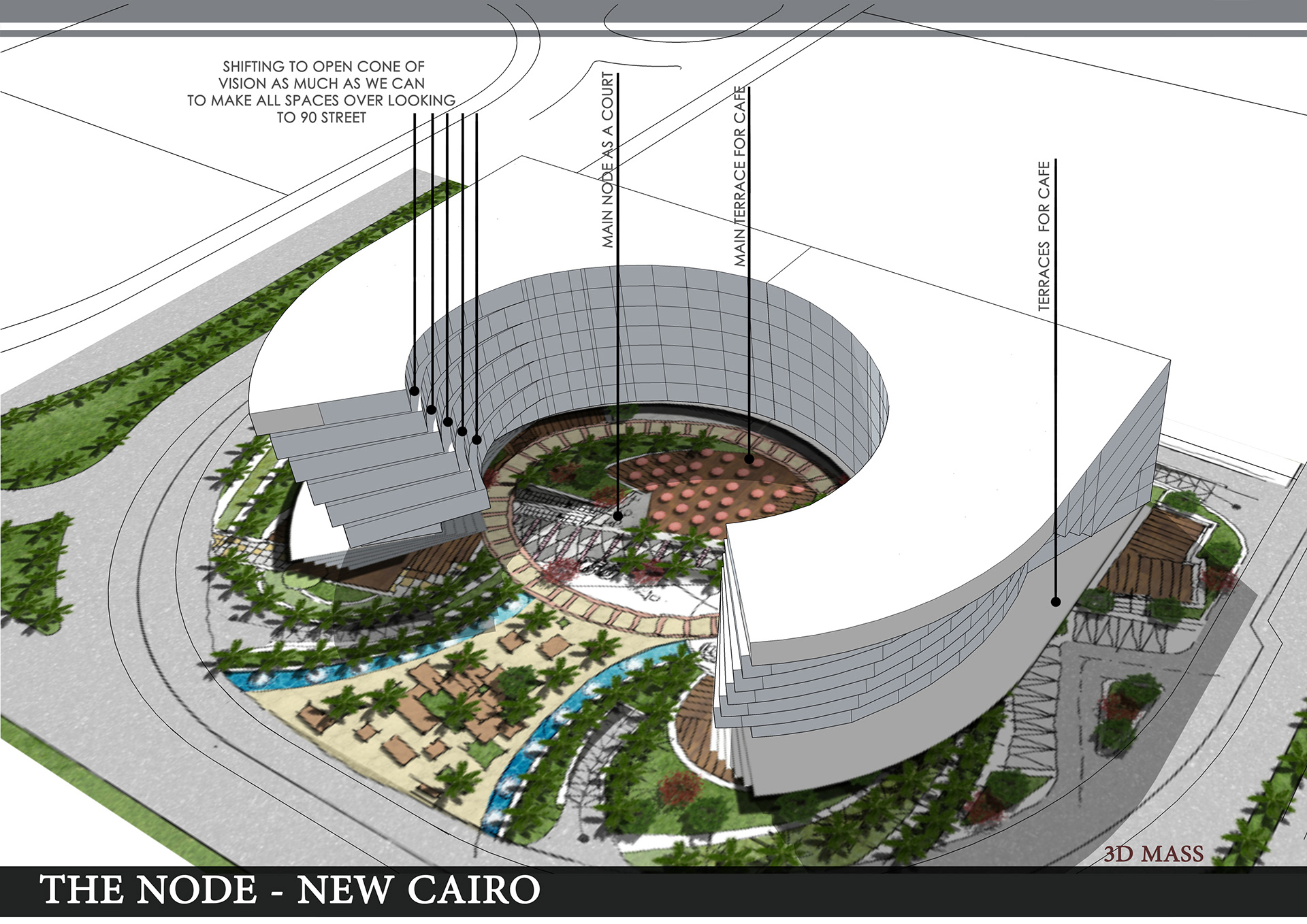 THE NODE 办公大楼设计丨埃及开罗丨mohamedashraf-16