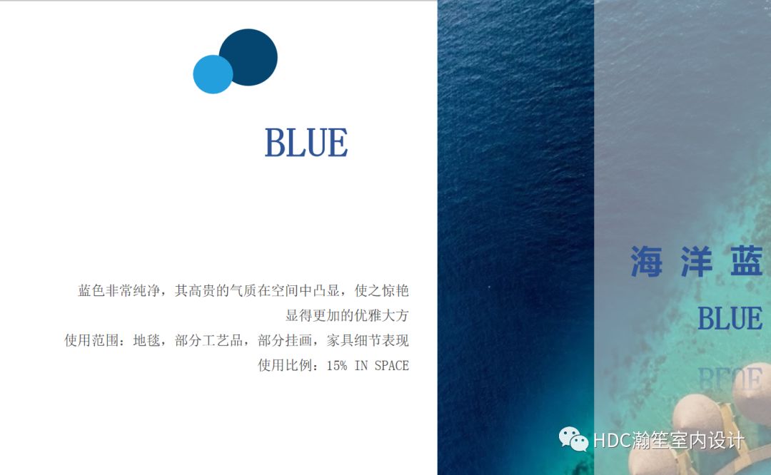 95㎡简约美式海洋蓝空间，打造优雅写意生活-1