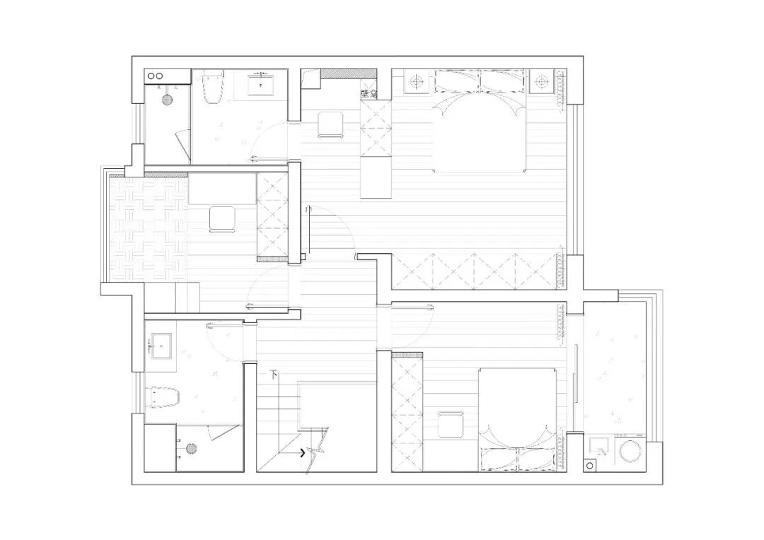 350㎡现代典雅风住宅设计丨一野设计-51