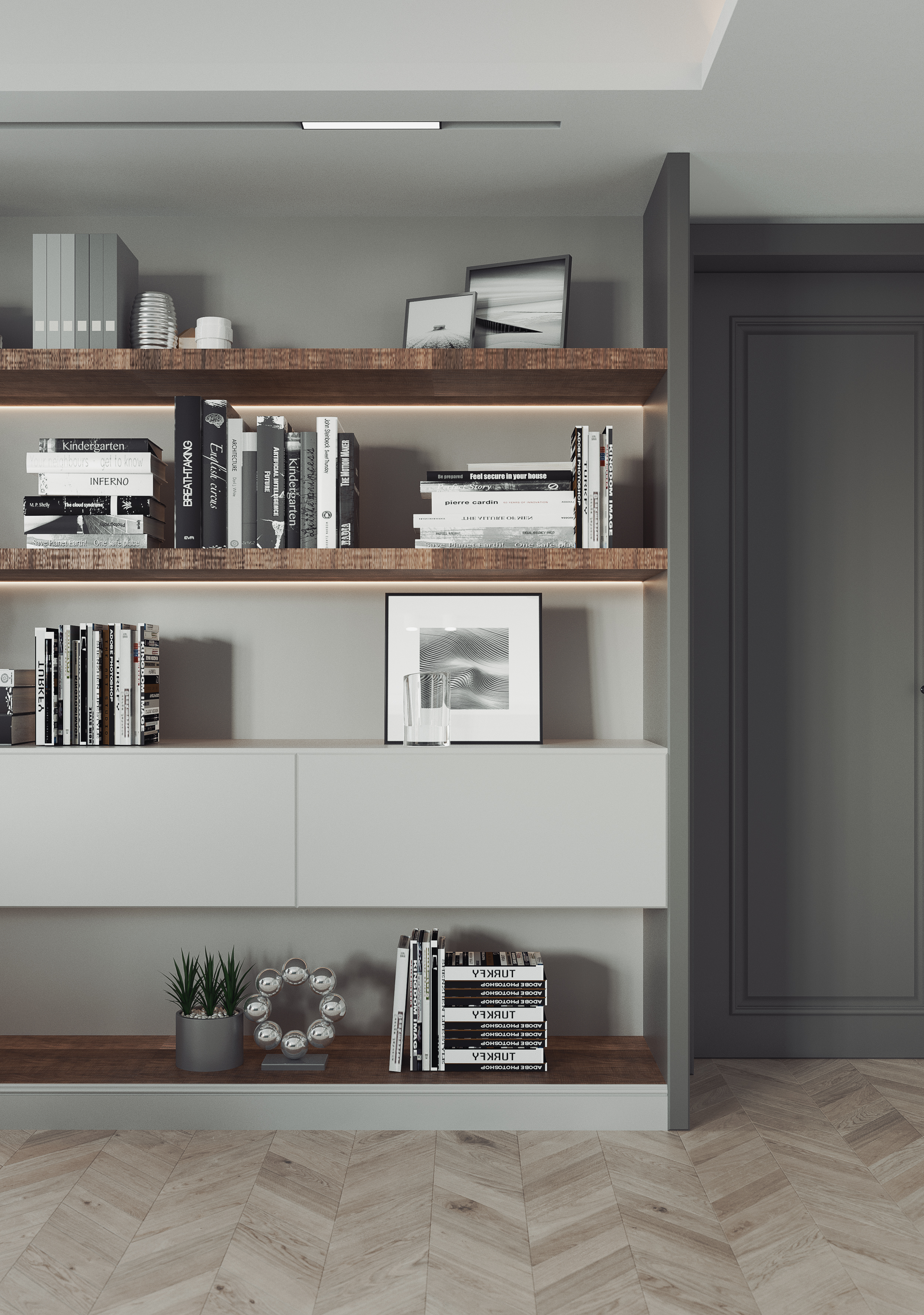 绿灰家居，演绎时尚简约-7