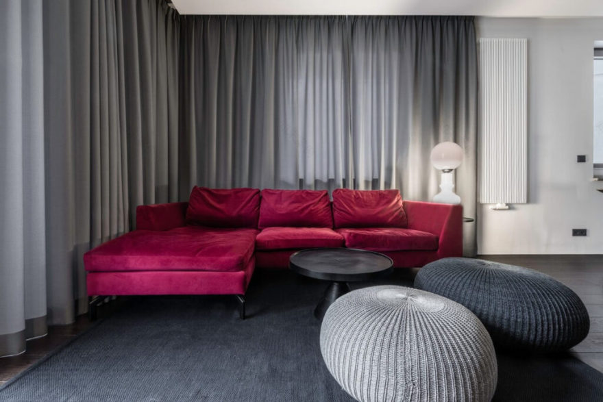 65平米紧凑型“M”公寓设计丨波兰华沙丨Hatch Studio-40