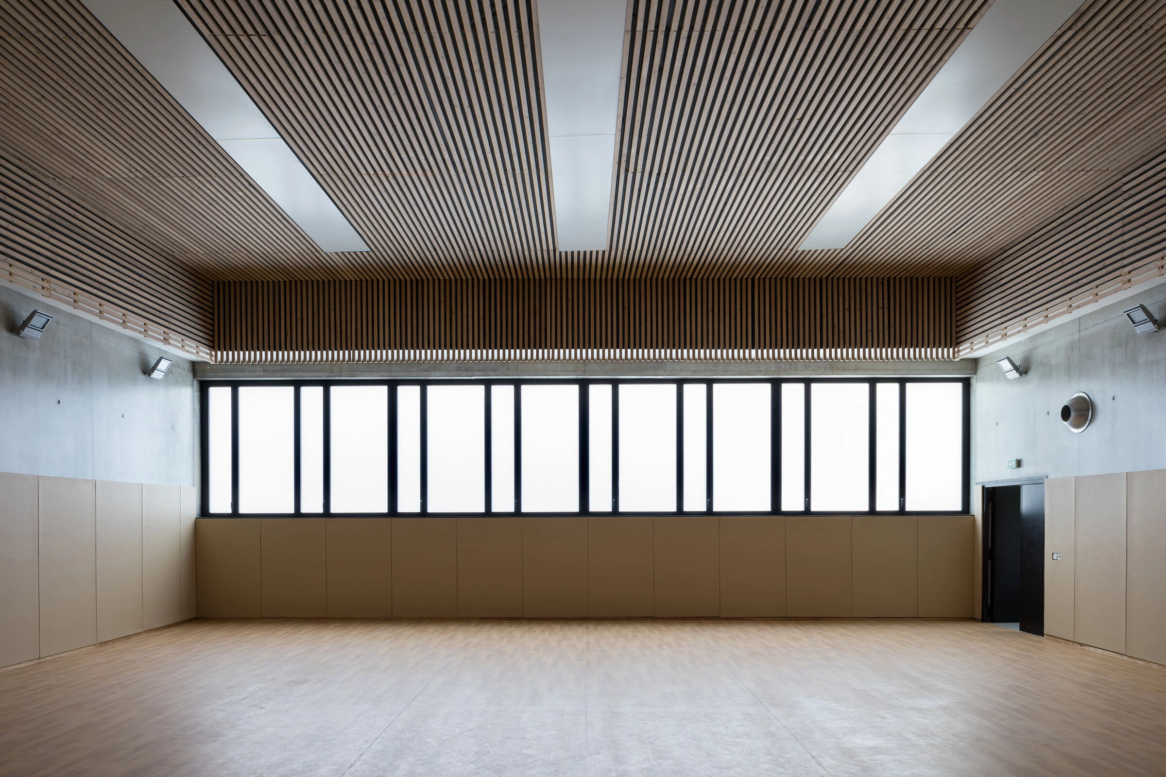 Collège Paul Eluard, gymnase et logements-9