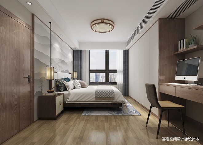 35万元三居98平米装修案例丨中国北京丨禾云设计-29