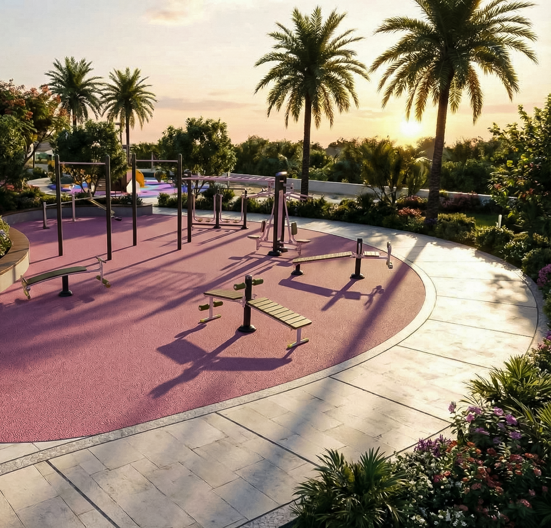 Serene Public Garden | Landscape design-8