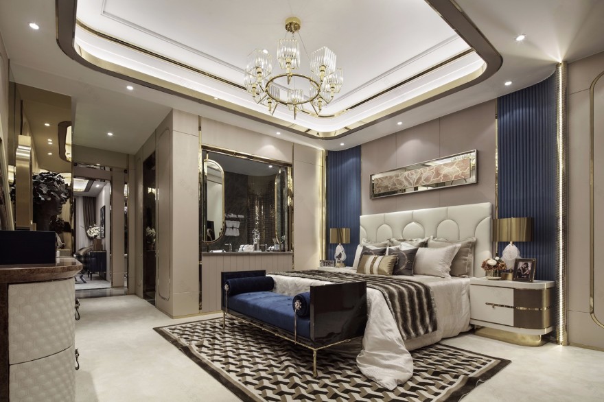 浮光跃金 遇见年华——142㎡重庆协信·天骄公园 品辰设计-11