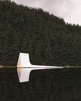 White House in Arendal, Norway by Milad Eshtiyaghi Studio Milad Eshtiyaghi