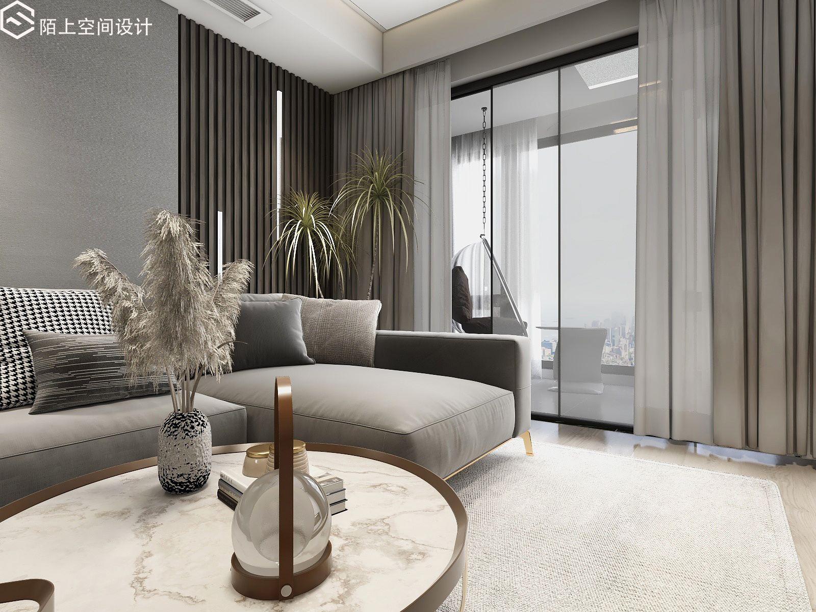 现代简约私人住宅设计丨中国武汉丨武汉陌上空间设计-6