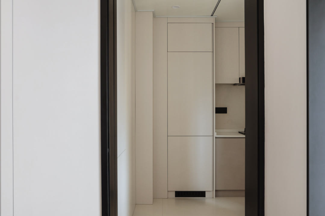 黑白灰现代简约家居空间设计丨二间半设计事务所-26