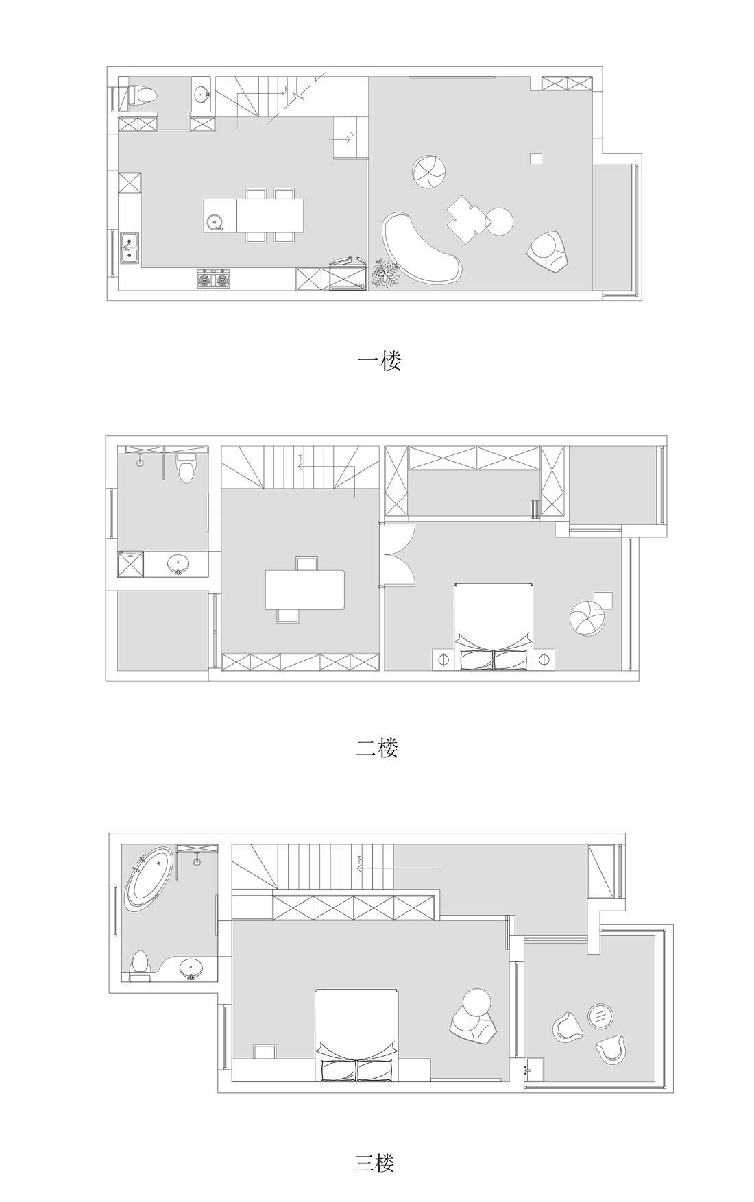 自然惬意！灰调叠墅亲子时光-40