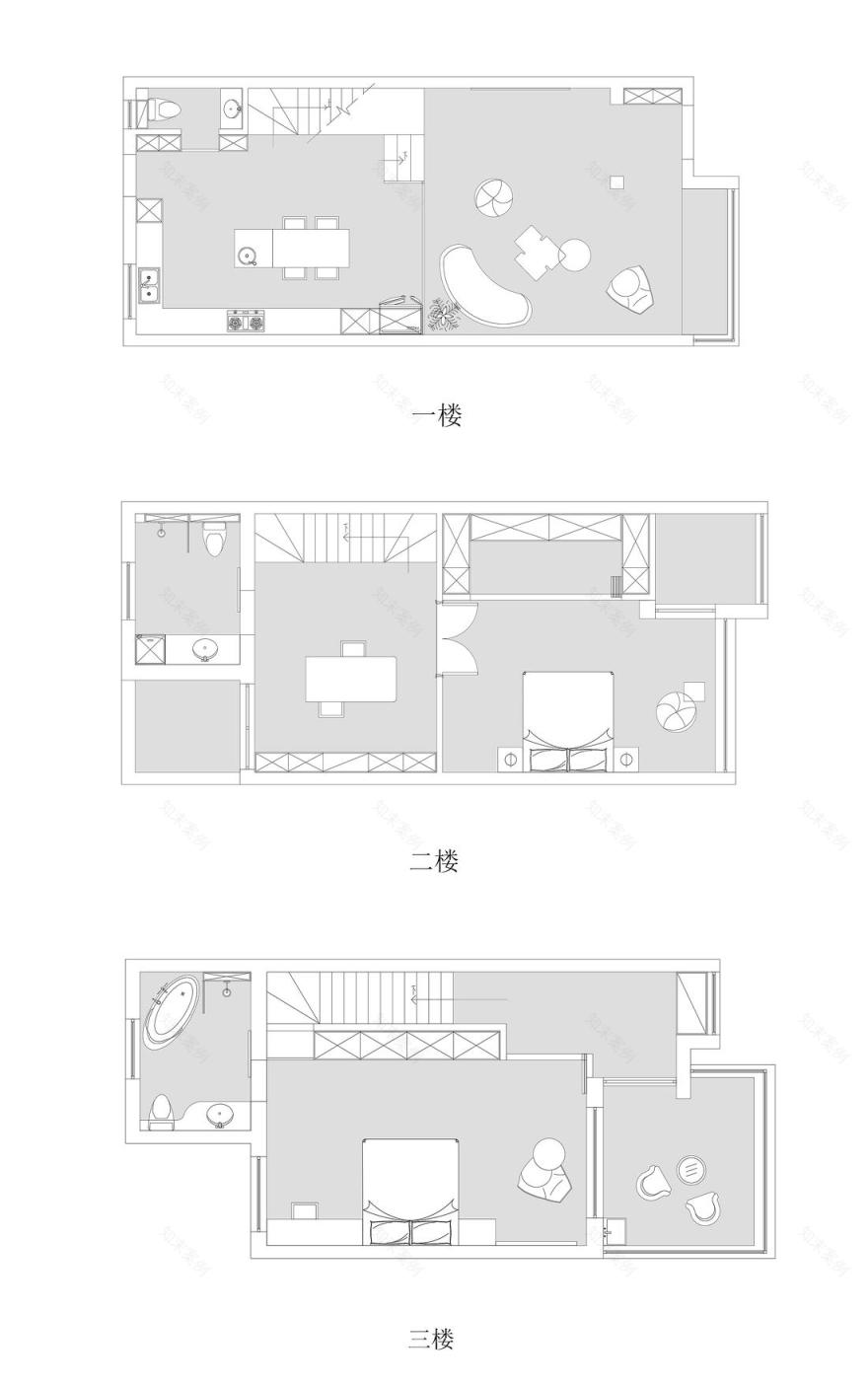 自然惬意!灰调叠墅亲子时光-40