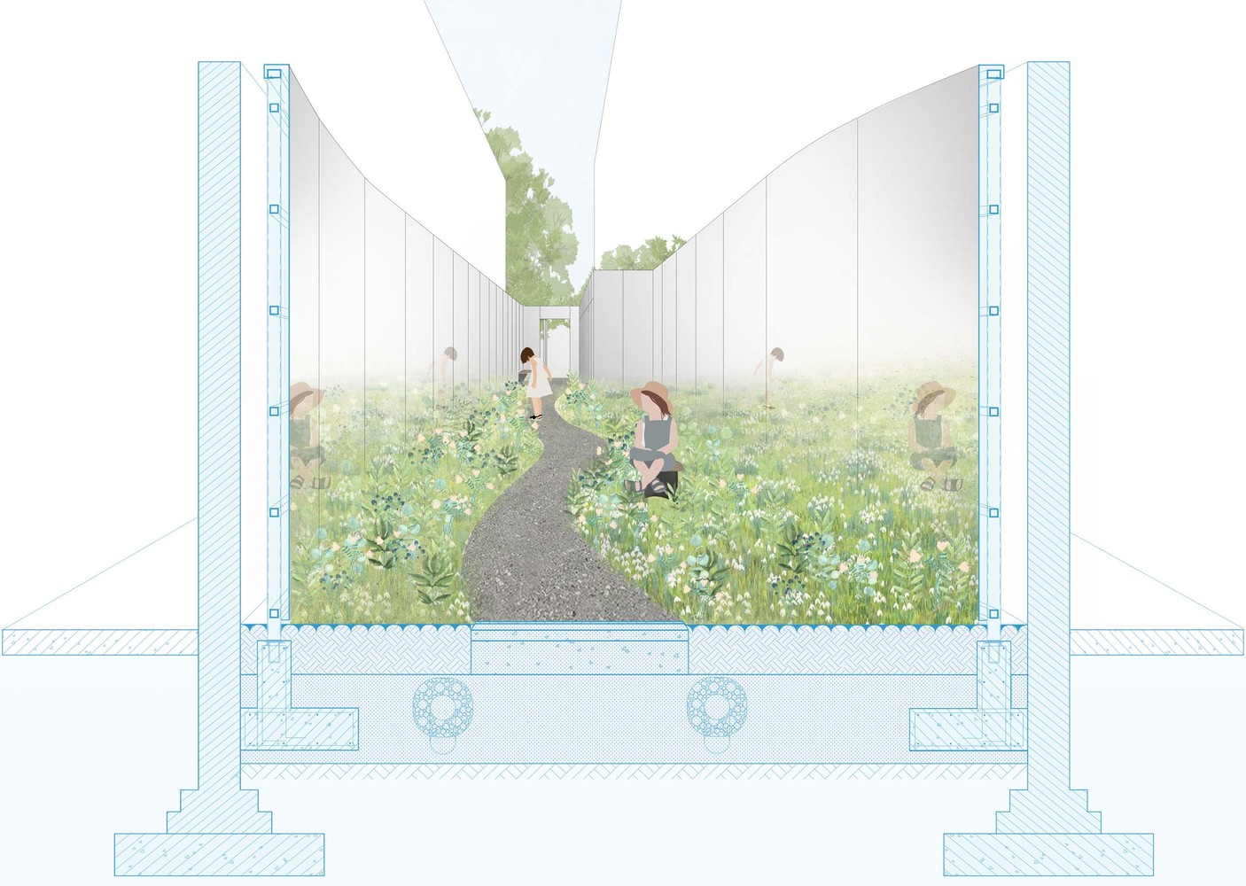 上海新华路口袋公园丨中国上海丨SHUISHI-44