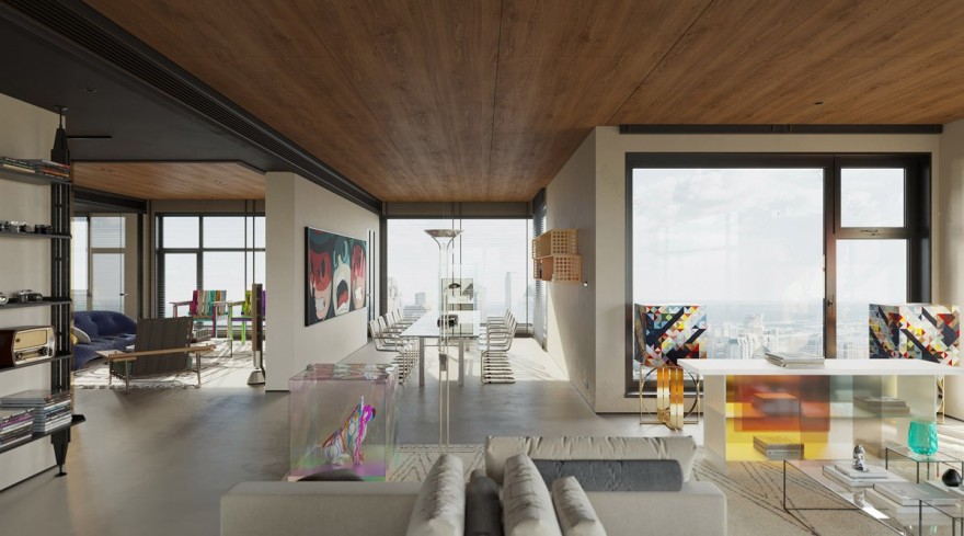 开放式空间大宅设计丨ZHBB Vision-35