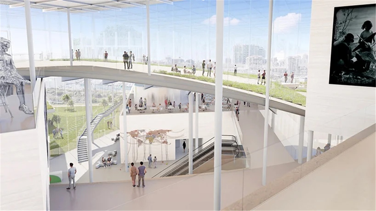 新南威尔士艺术博物馆“悉尼现代项目”丨澳大利亚悉尼丨SANAA-11