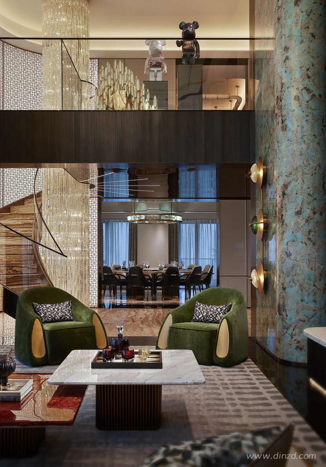 新希望温州麓宸·黑珍珠叠墅豪宅丨中国温州丨朴悦设计-12