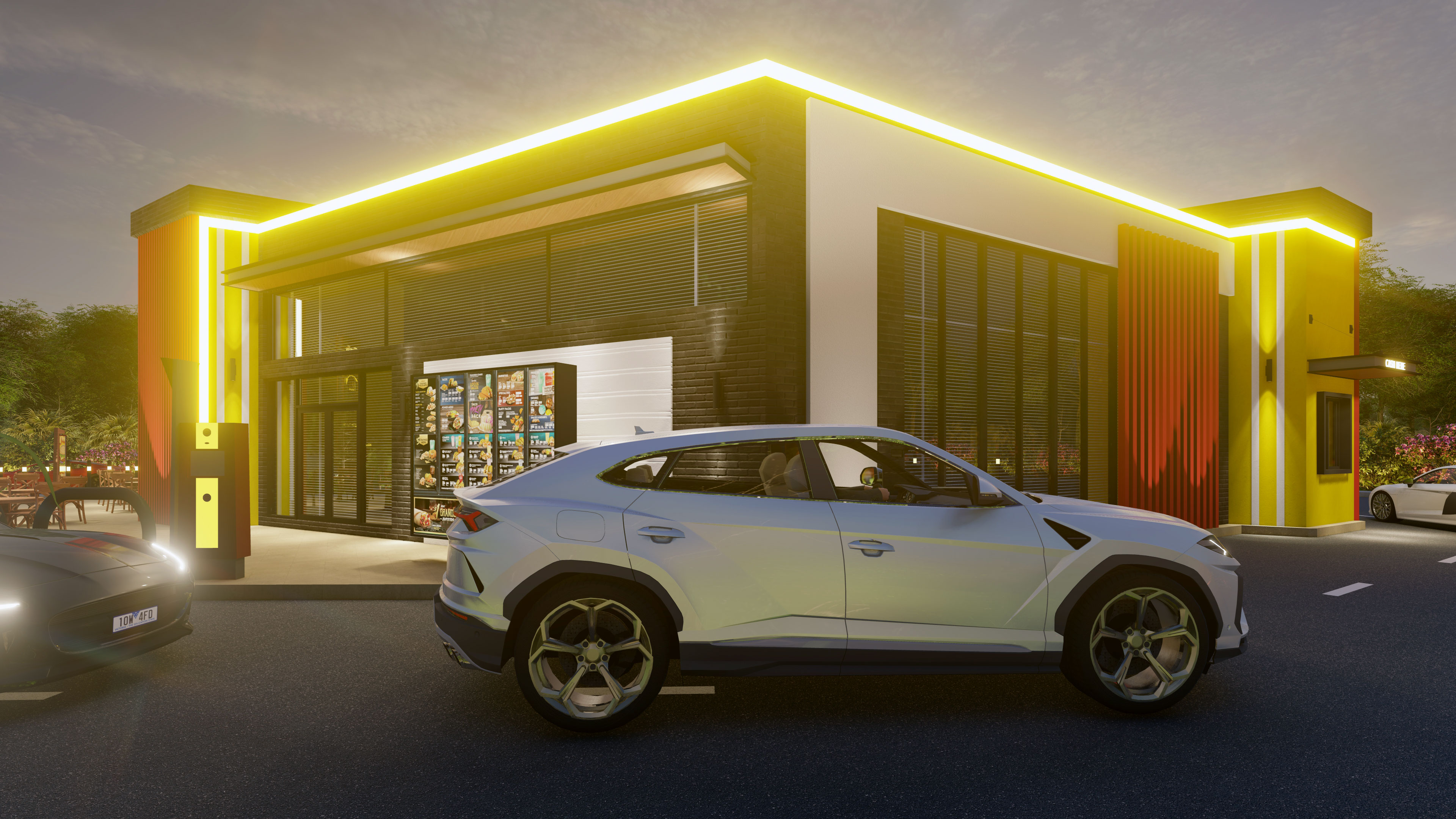 Fast food restaurant Design-10