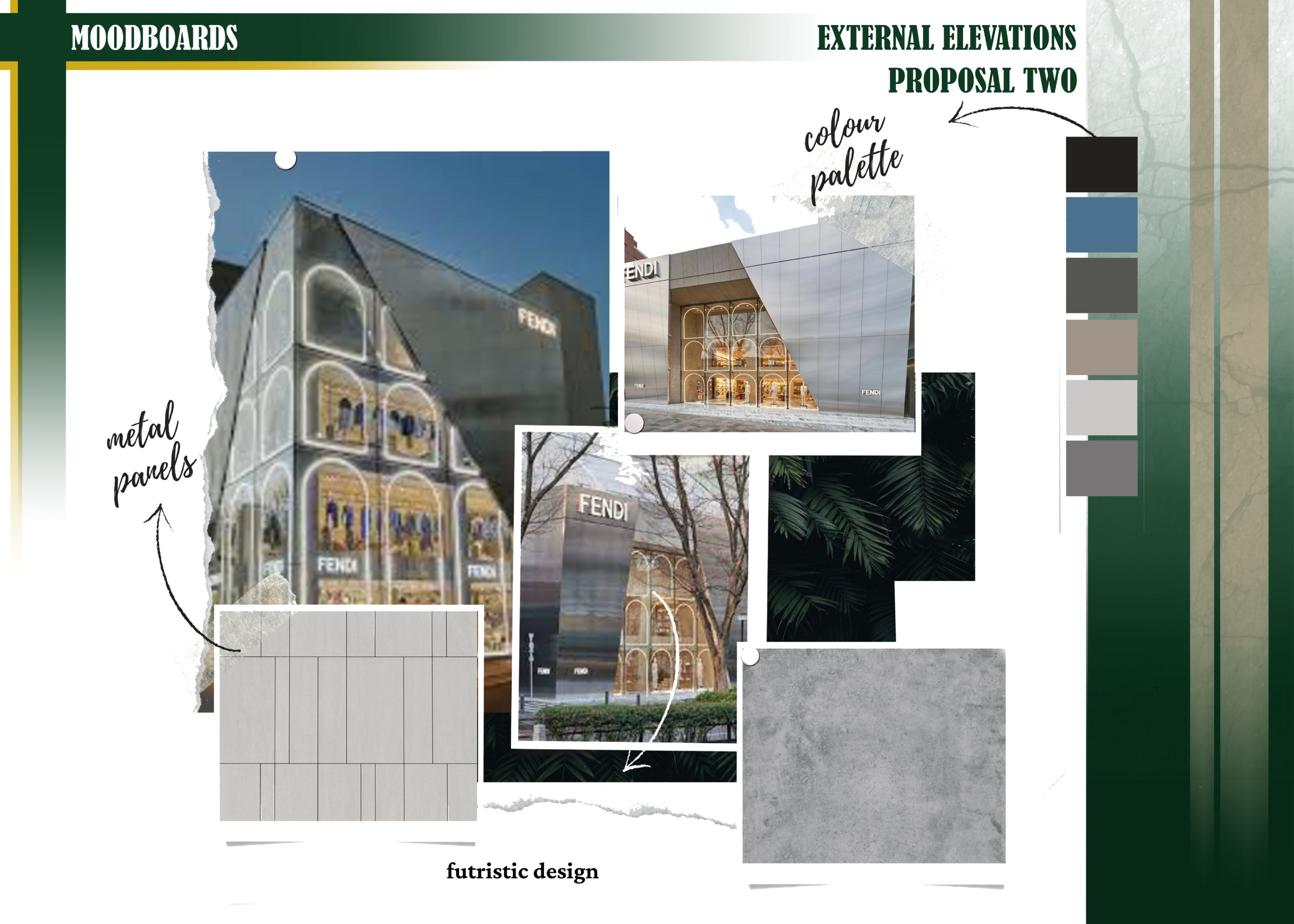 Fendi旗舰店铺设计及技术图纸项目-92