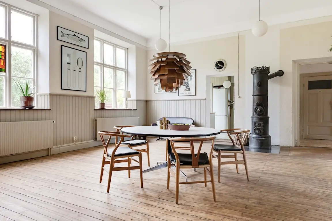 瑞典 19 世纪学校改造的独特家庭住宅-6