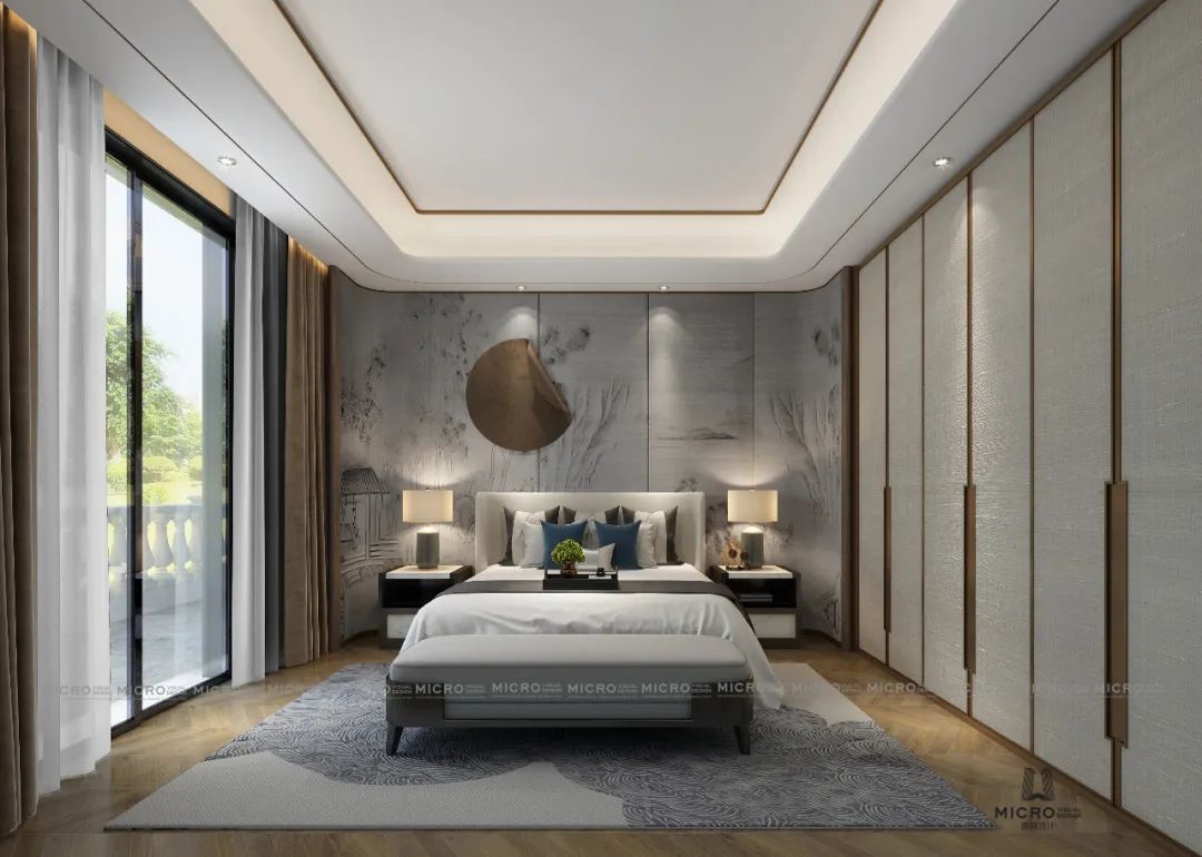 《富春山居》穿越时空,1300 平米低奢东方美墅-72