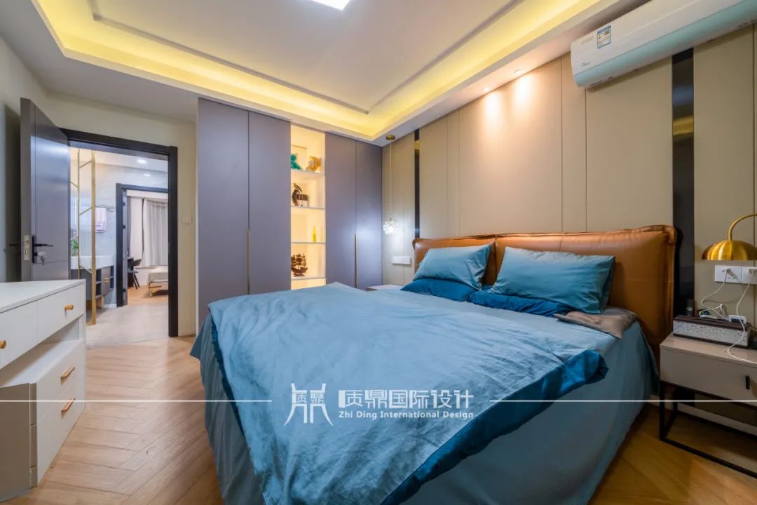 75㎡现代简约欧式风,幸福小镇明丰绿都的温馨之家丨中国上海丨韦军,汤陈成-31
