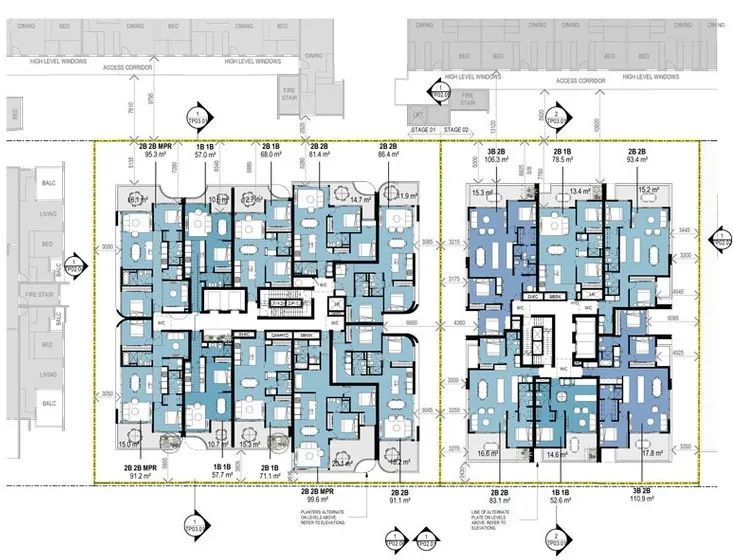 澳大利亚曲线公寓设计，自然融入城市生活-40