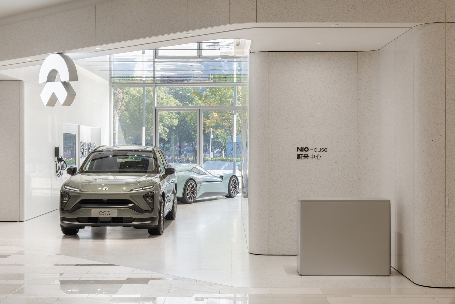 蔚来旗舰体验店,汽车展厅丨中国南昌丨LUKSTUDIO-16