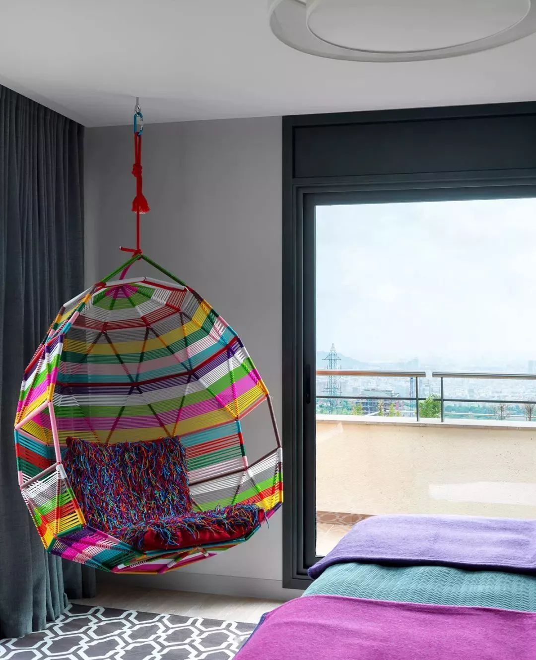 巴塞罗那多彩住宅,诠释欢乐氛围-74