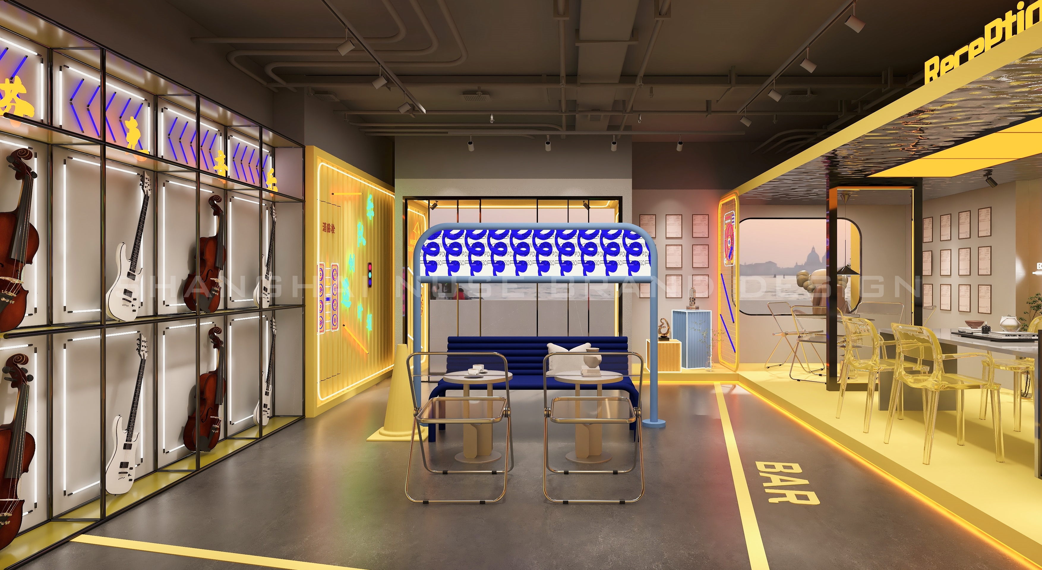 芬克音乐培训机构设计丨木村空间设计有限公司-19